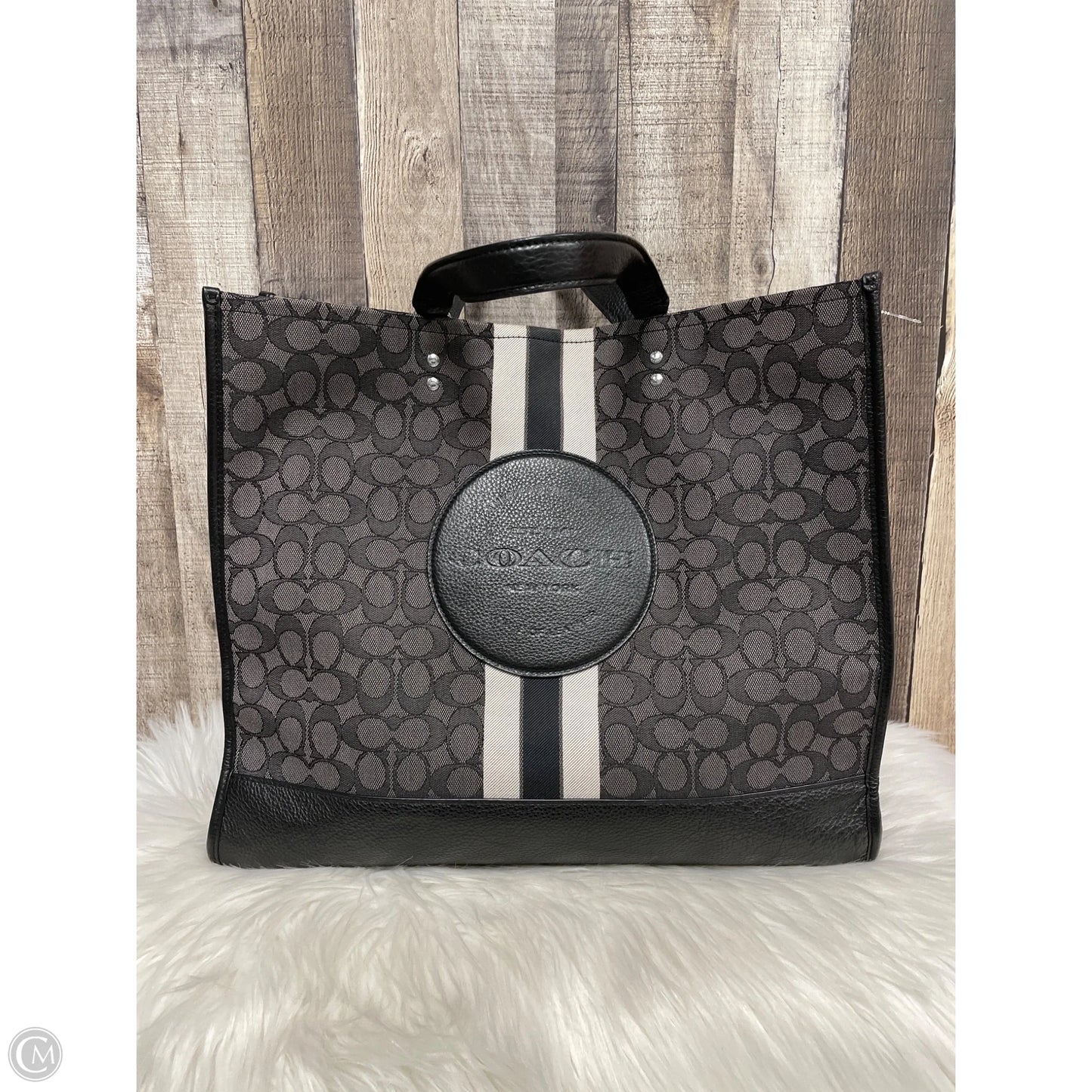 Handbag Designer By Coach, Size: Large