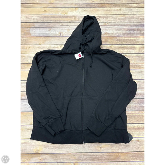 Jacket Other By Time And Tru In Black, Size: Xxl