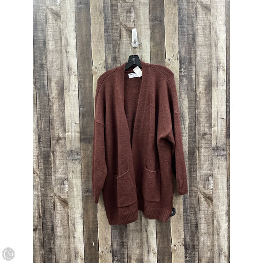 Sweater Cardigan By Old Navy In Brown, Size: 3x
