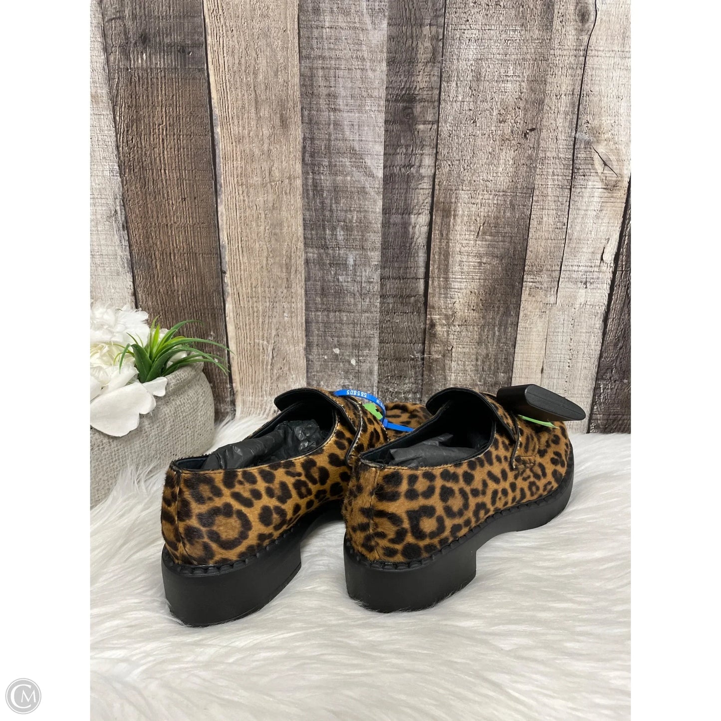 Shoes Luxury Designer By Prada In Animal Print, Size: 8.5