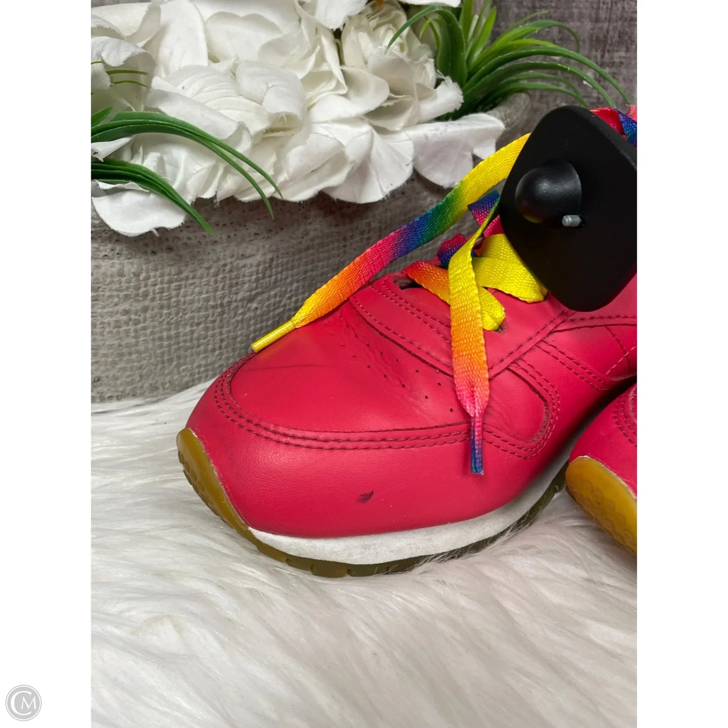 Shoes Sneakers By Reebok In Pink, Size: 8