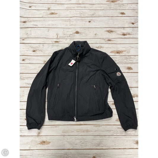 Jacket Luxury Designer By Moncler In Black, Size: S