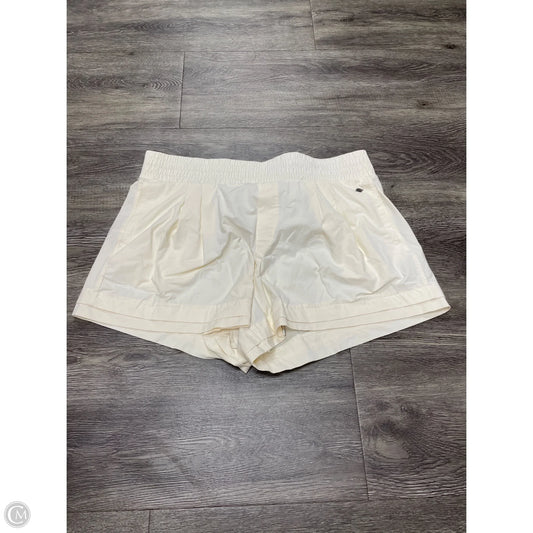 Athletic Shorts By Calia In Cream, Size: Xl
