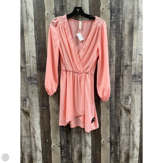 Dress Casual Midi By Yetts In Pink, Size: S