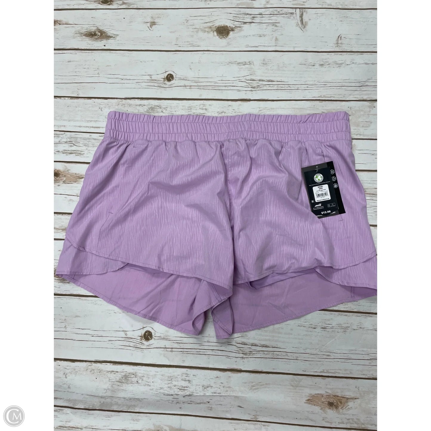 Athletic Shorts By Avia In Purple, Size: 3x