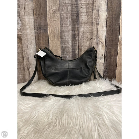 Crossbody Leather By Born, Size: Medium