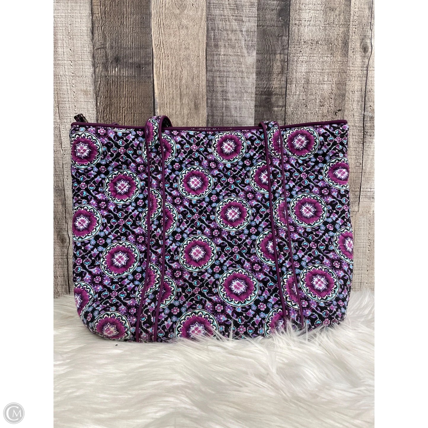 Handbag By Vera Bradley, Size: Medium