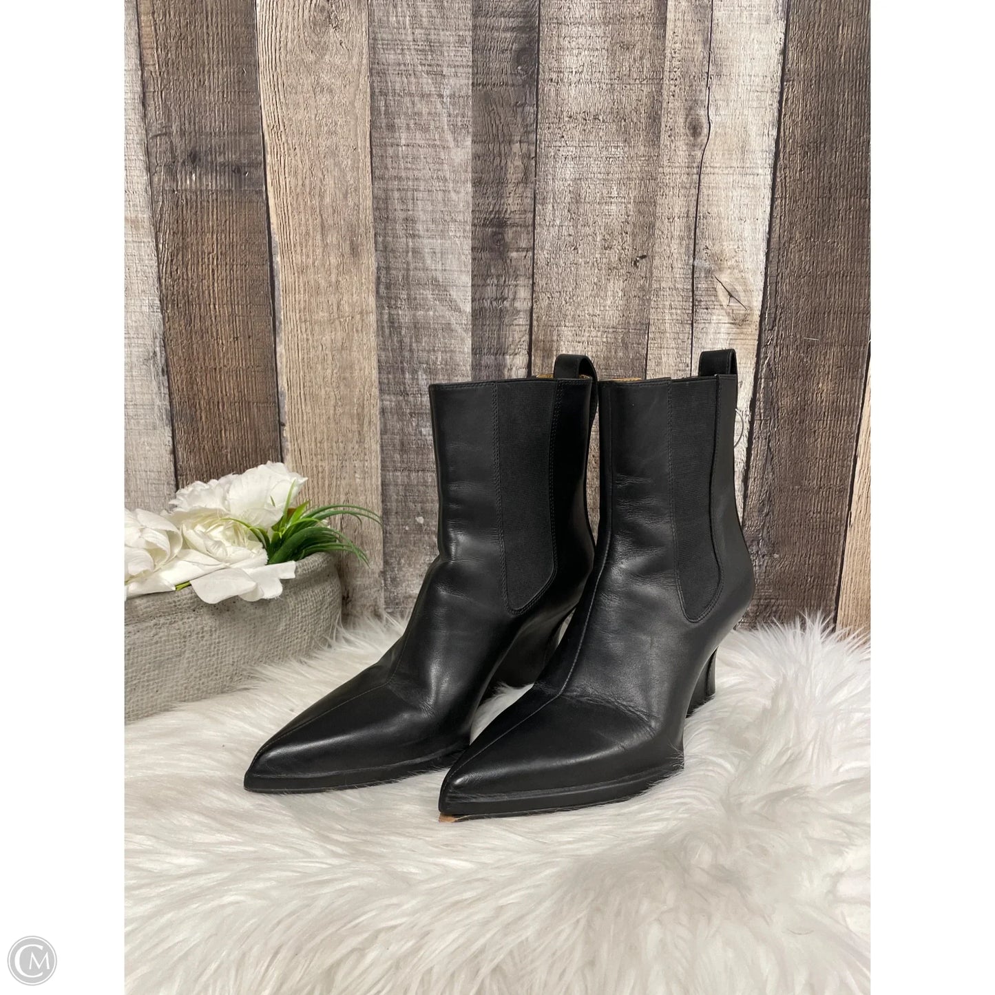 Boots Ankle Heels By Rag And Bone In Black, Size: 6