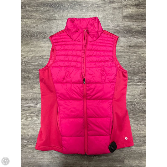 Vest Puffer & Quilted By Xersion In Pink, Size: M