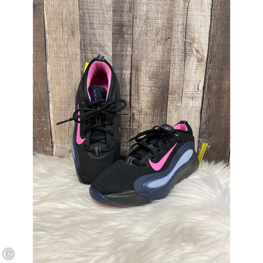 Shoes Athletic By Nike In Black & Pink, Size: 6.5