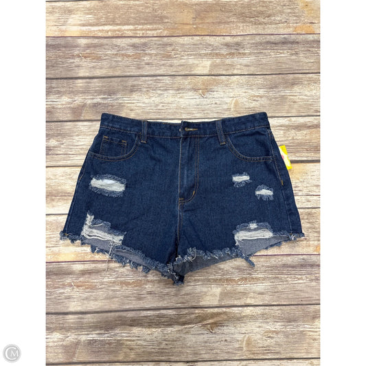 Shorts By Shein In Blue Denim