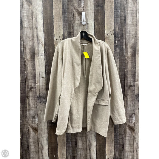 Blazer By Maurices In Tan, Size: 2x