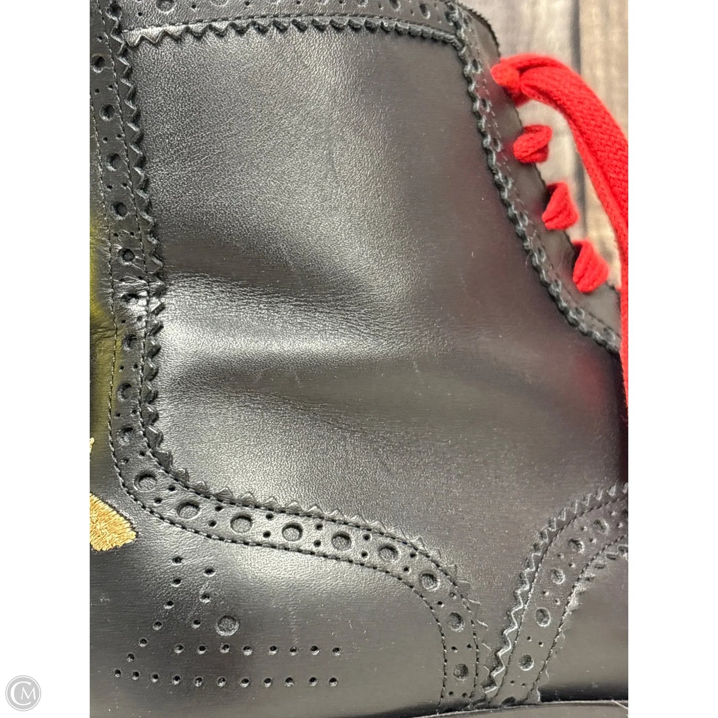 Boots Luxury Designer By Gucci In Black, Size: 9