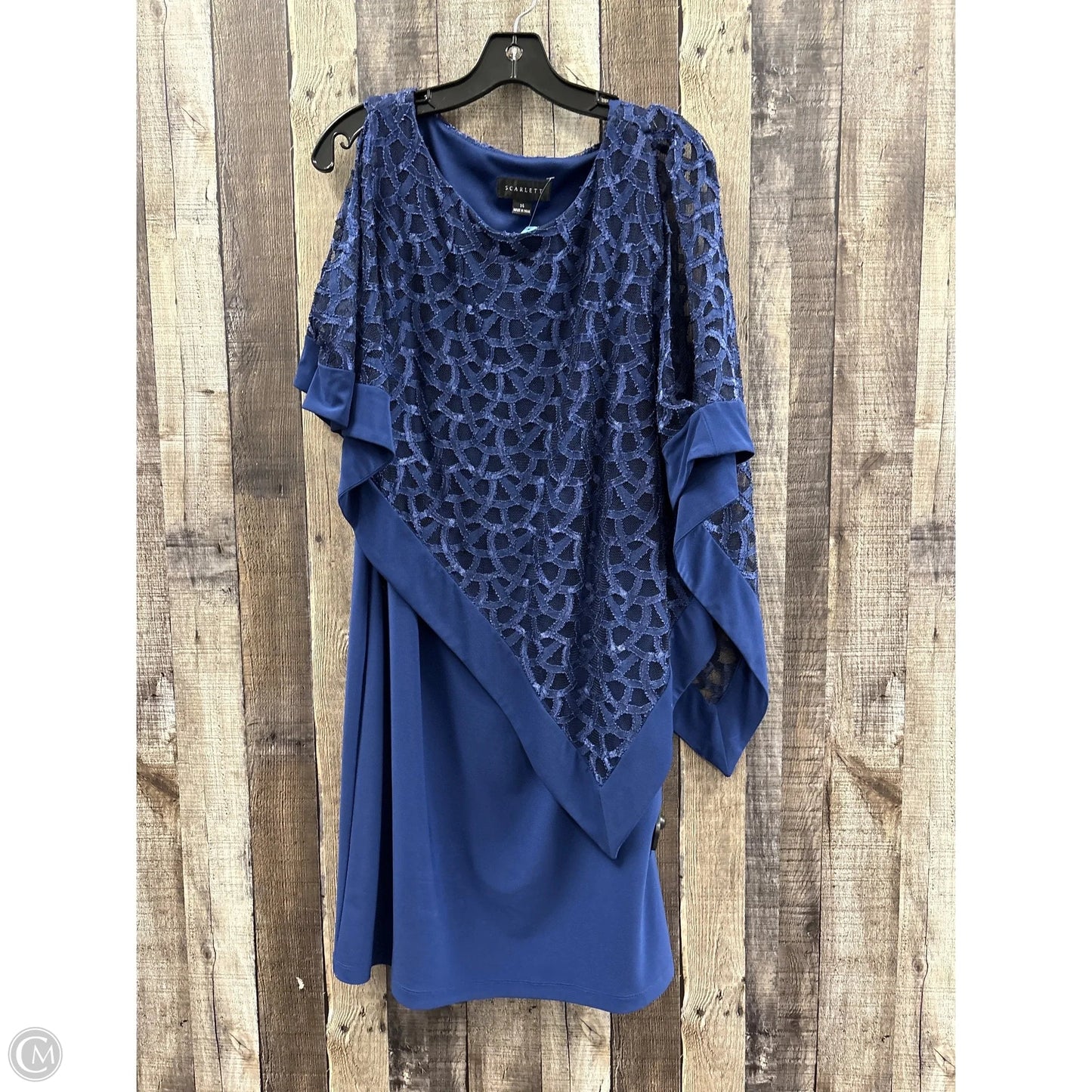 Dress Party Short By Scarlett In Blue, Size: L