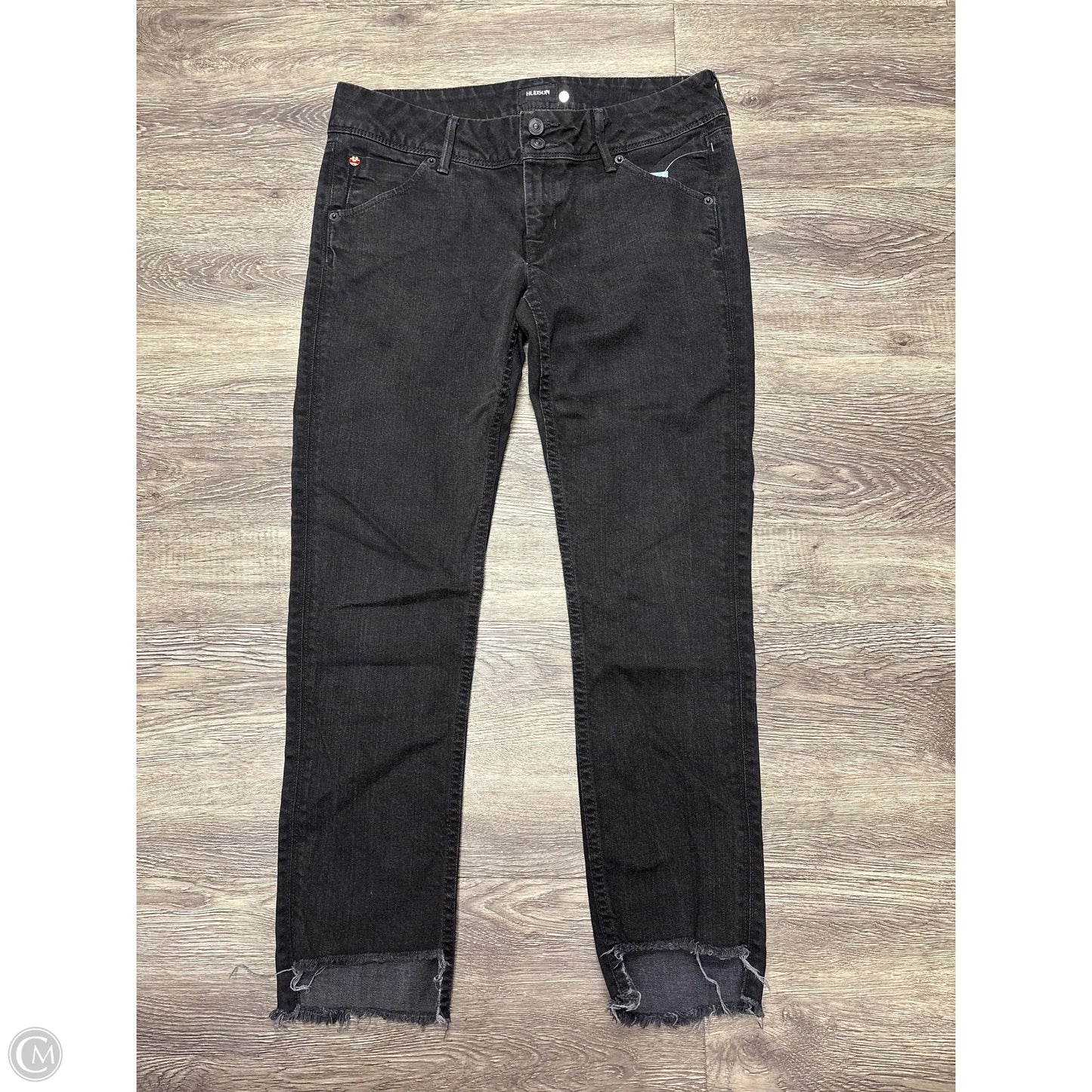 Jeans Skinny By Hudson In Black, Size: 6