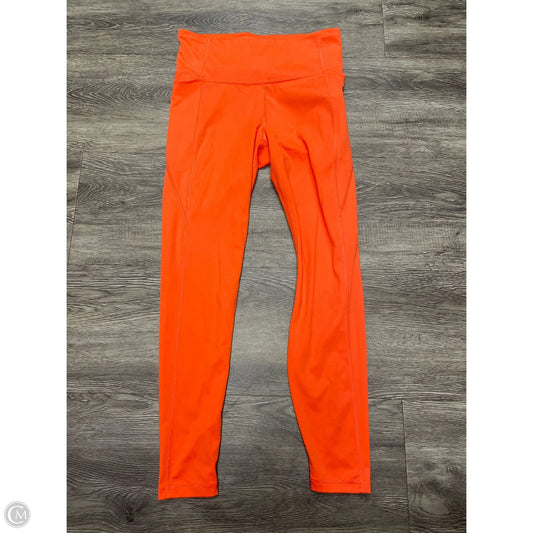 Athletic Leggings By All In Motion In Orange, Size: M