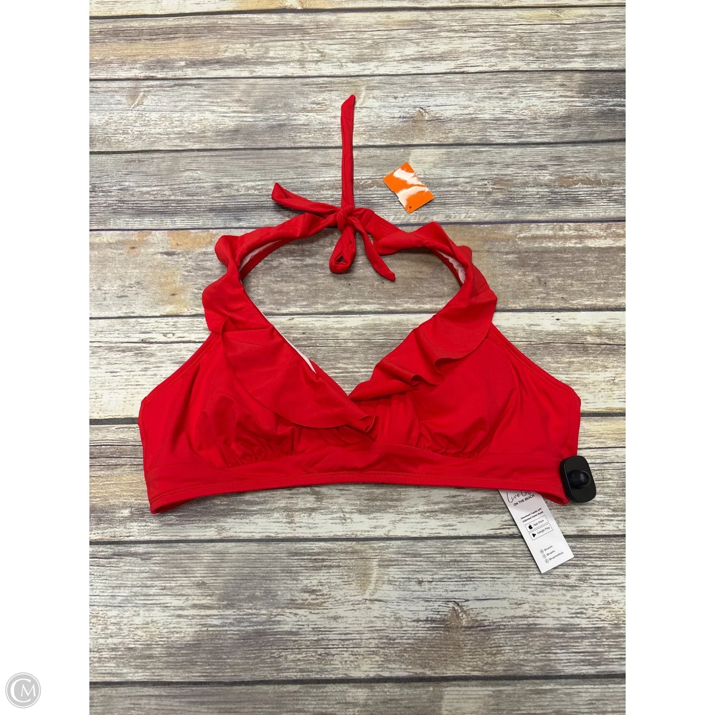 Swimsuit 2pc By Cupshe In Red, Size: Xl