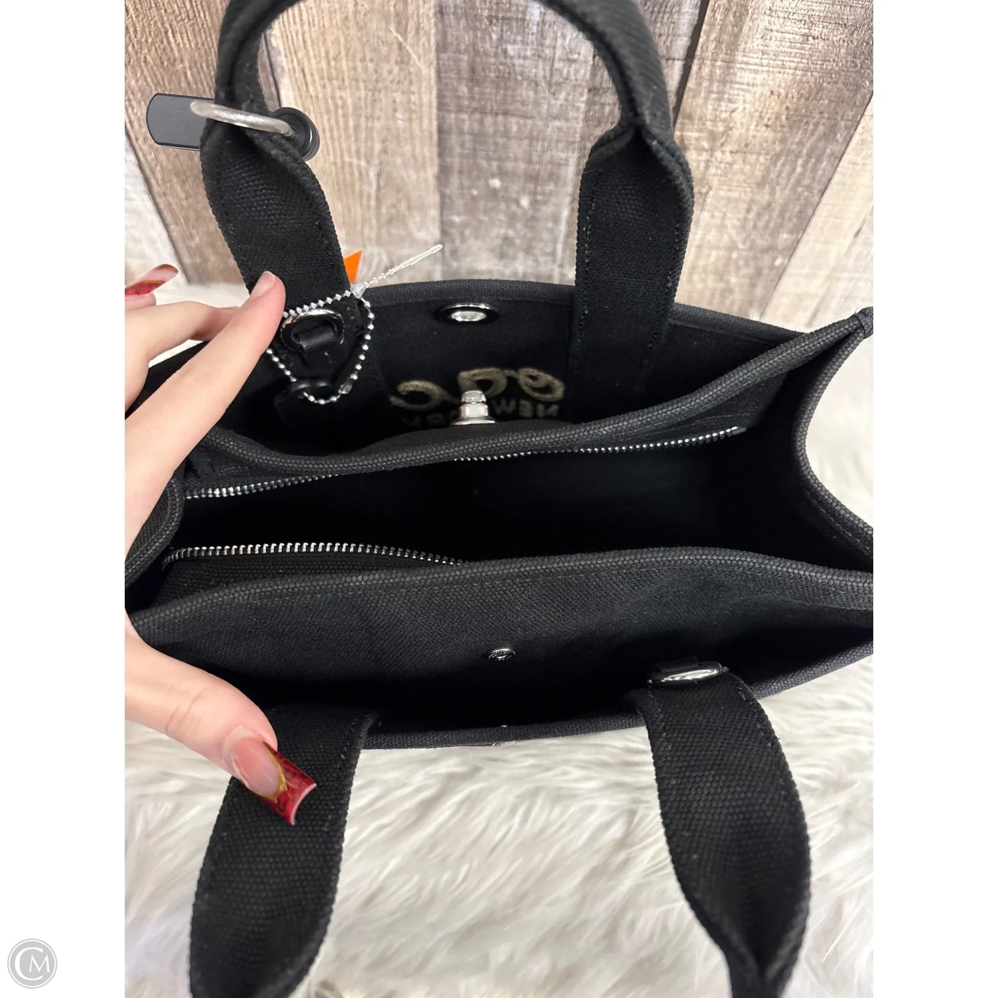 Tote Designer By Coach, Size: Small