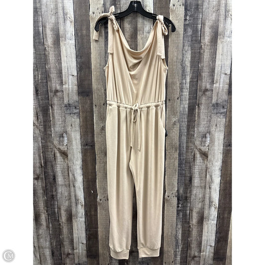 Jumpsuit By Kori America In Beige, Size: S