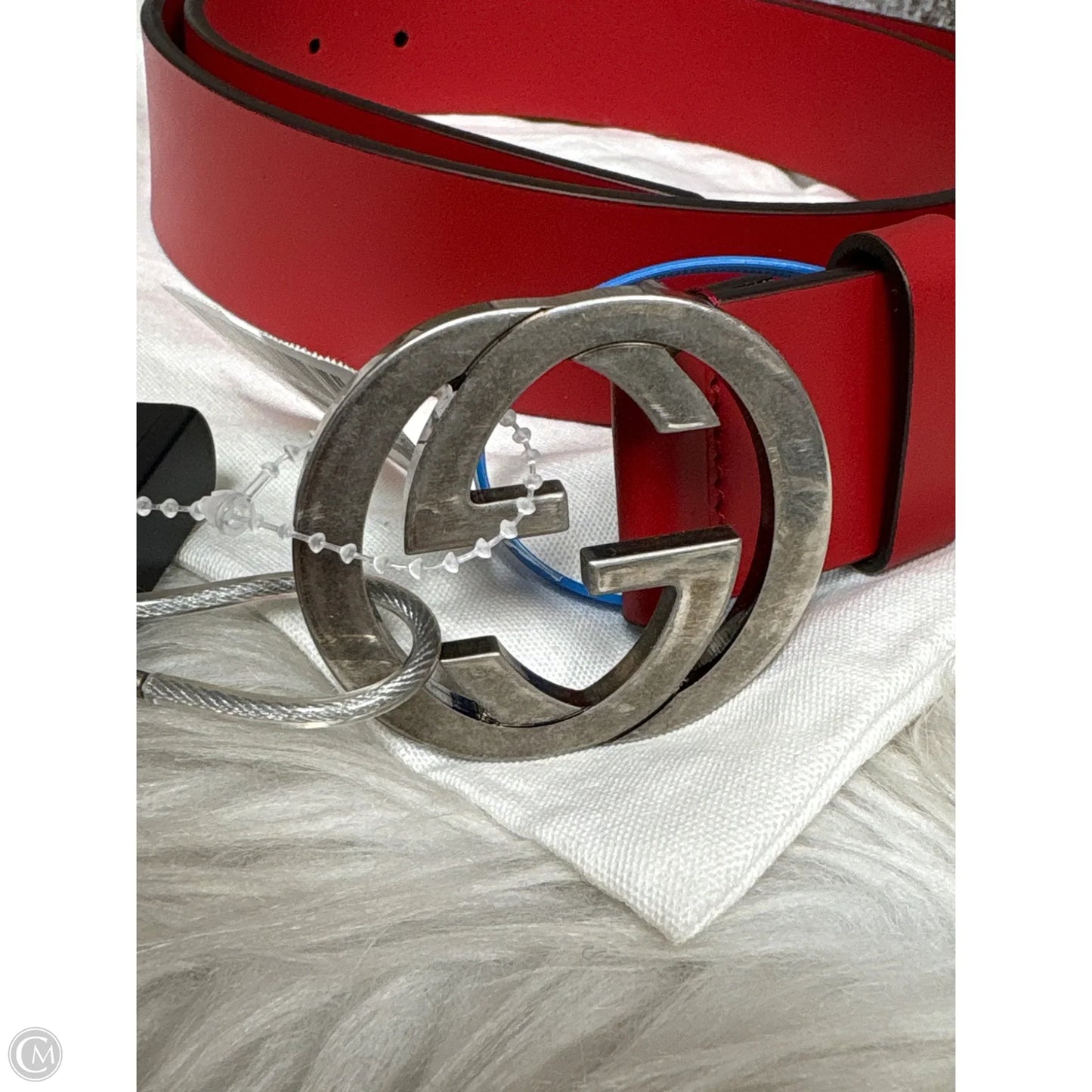 Belt Luxury Designer By Gucci, Size: Medium