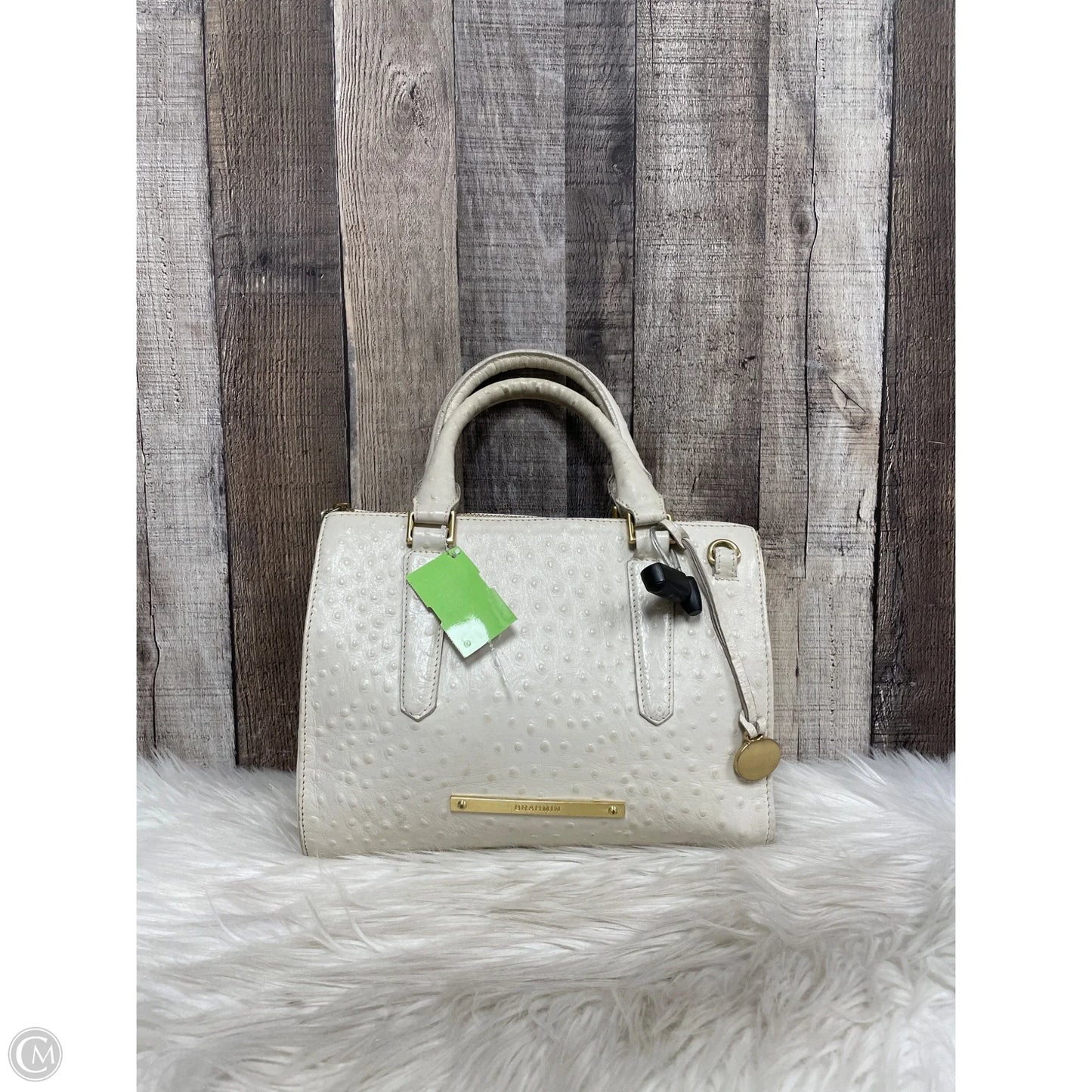 Handbag Designer By Brahmin, Size: Medium