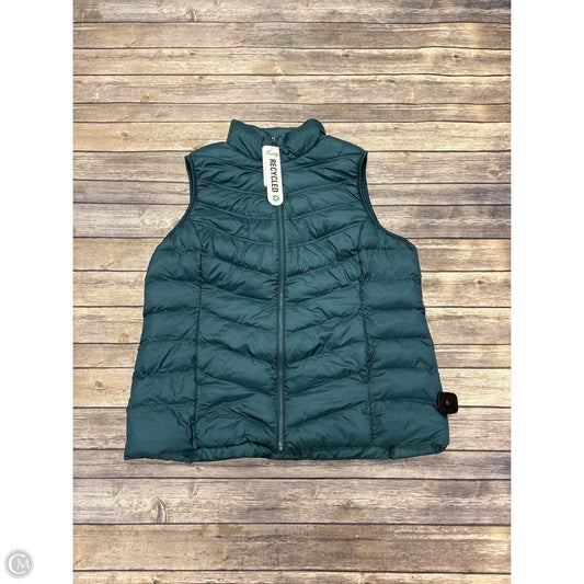 Vest Puffer & Quilted By 32 Degrees In Teal, Size: Xl