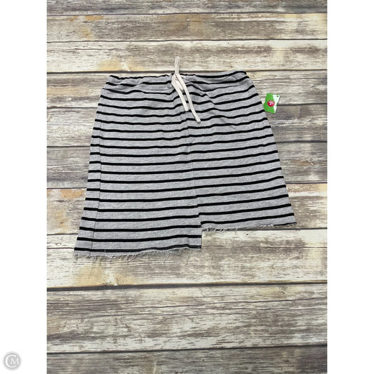 Skirt Mini & Short By Sundry In Striped Pattern, Size: S