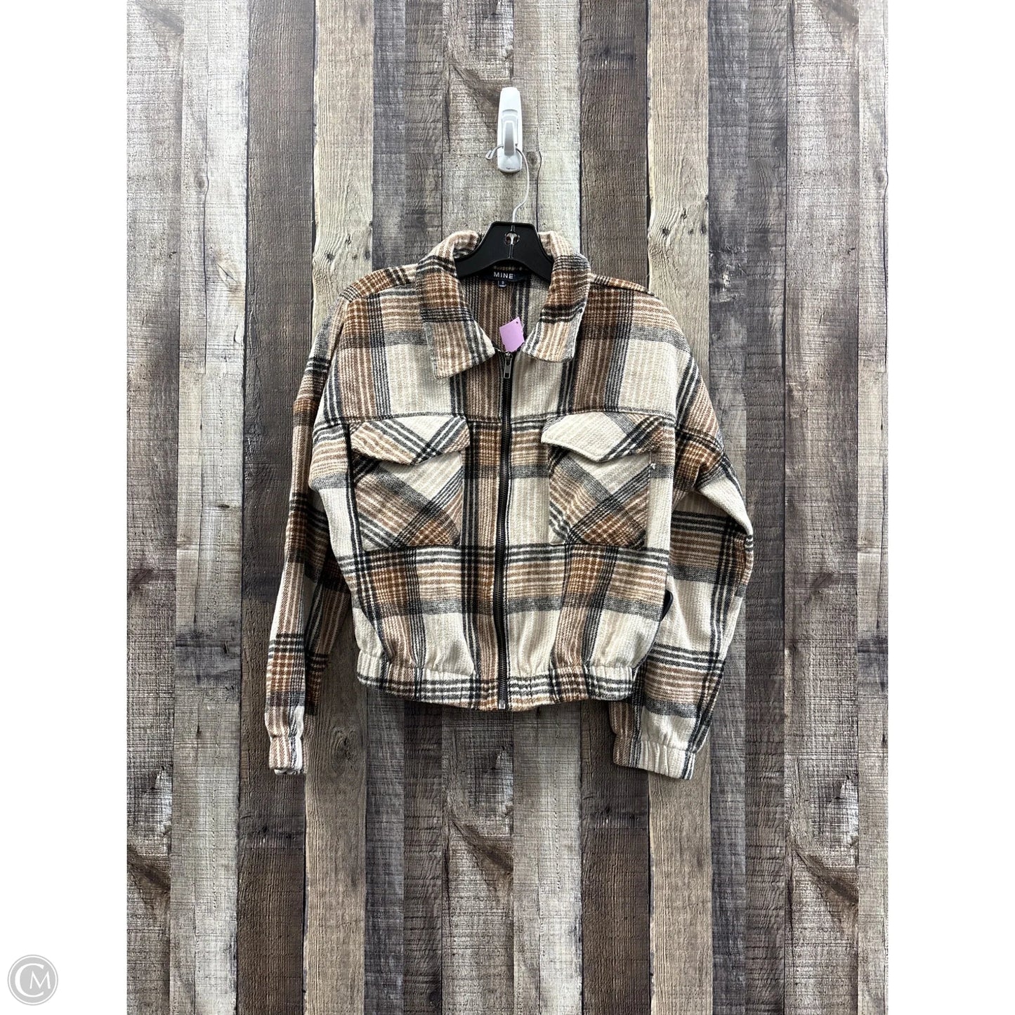 Jacket Other By Mine In Plaid Pattern, Size: S