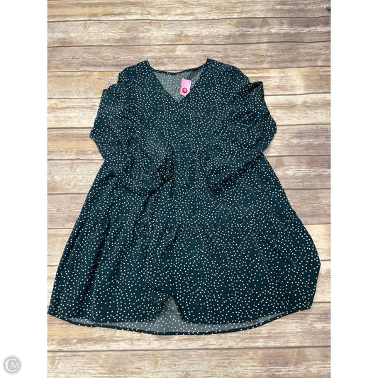 Dress Casual Short By Cmf In Green & White, Size: M