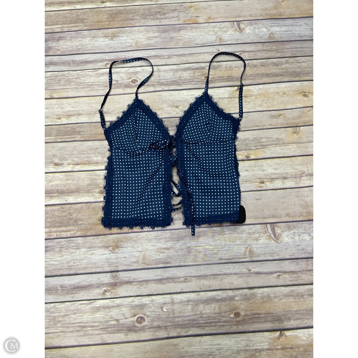 Top Sleeveless By Edikted In Polkadot Pattern, Size: Xs