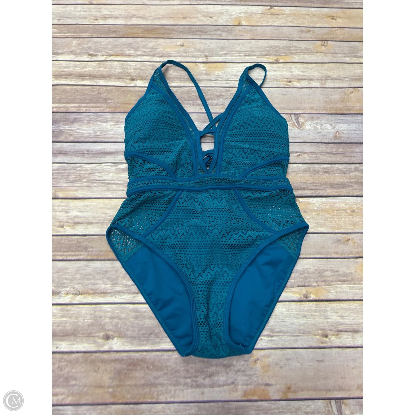 Swimsuit By Cme In Teal, Size: M