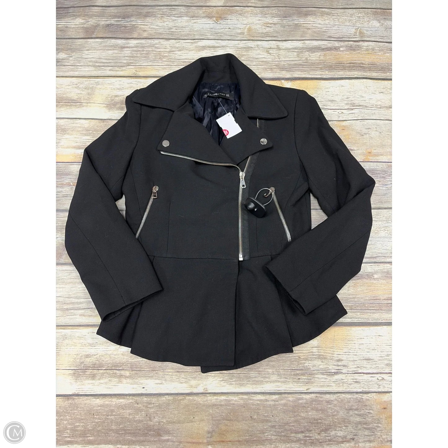 Jacket Other By Zara In Black, Size: S