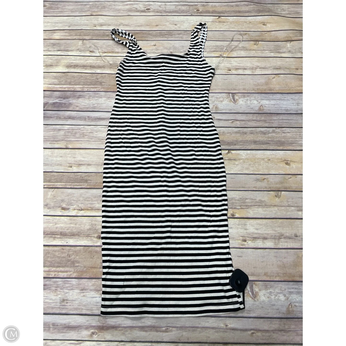 Dress Casual Midi By Hyfve In Striped Pattern, Size: S