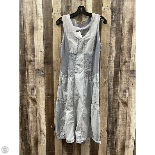 Dress Casual Midi By Cme In Blue, Size: S