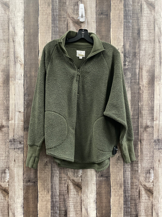 Top Long Sleeve Fleece Pullover By Aerie  Size: S