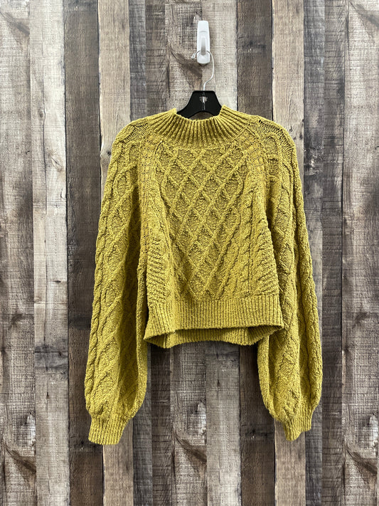 Yellow Sweater Free People, Size S