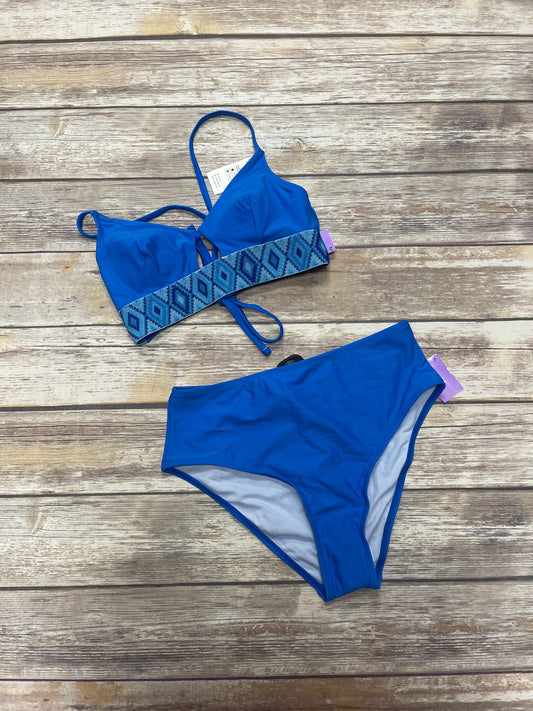 Blue Swimsuit 2pc Cupshe, Size M