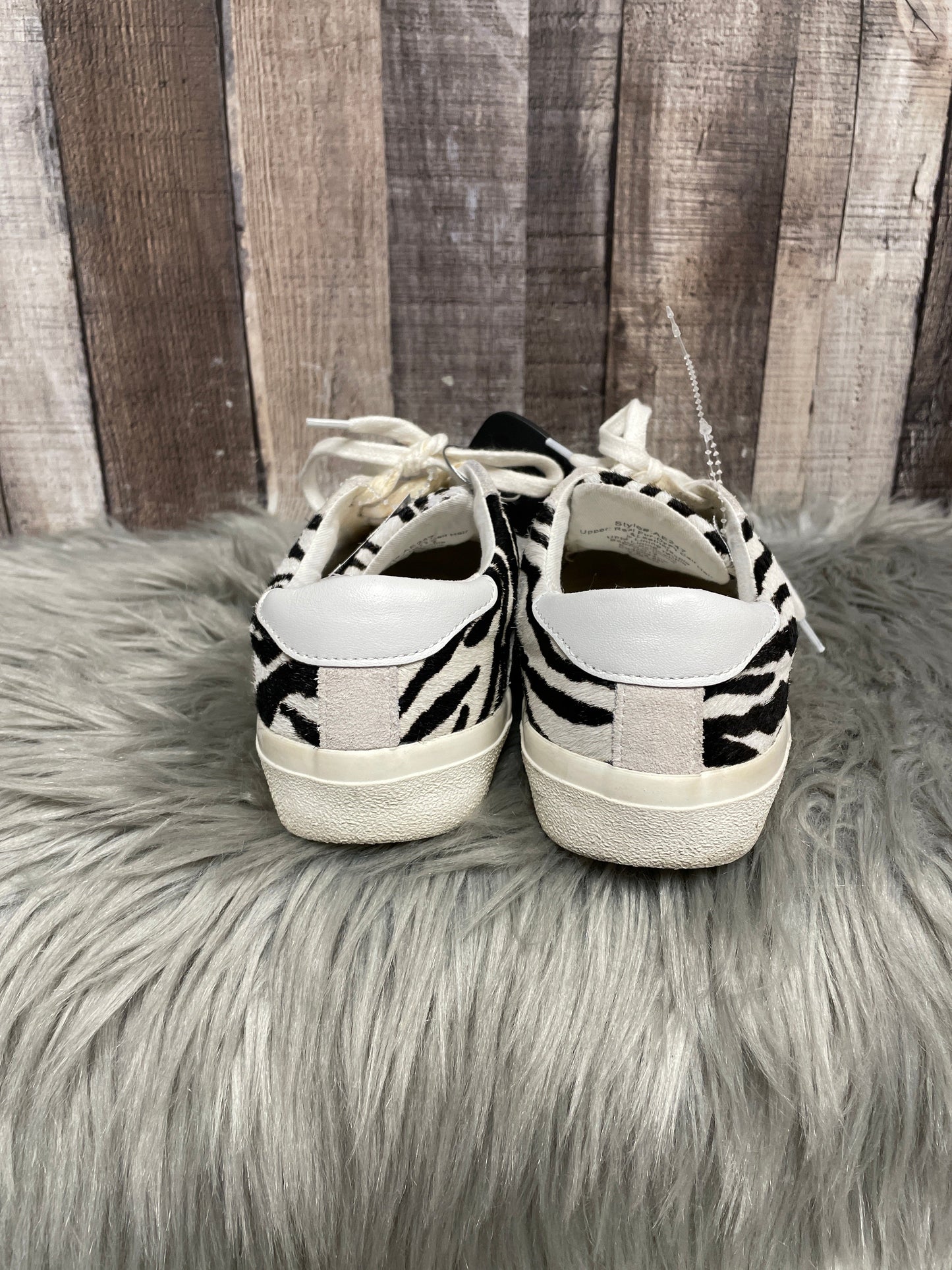 Zebra Print Shoes Sneakers Madewell, Size 5