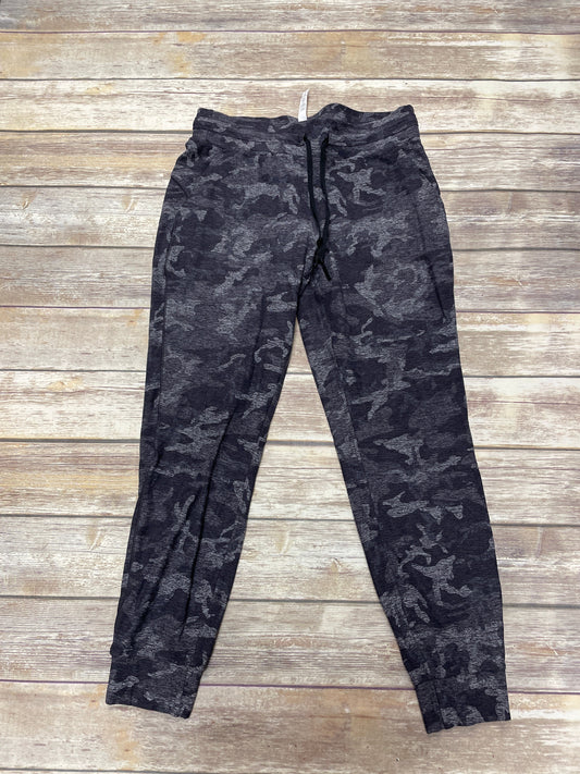 Athletic Pants By Lululemon In Camouflage Print, Size: 10