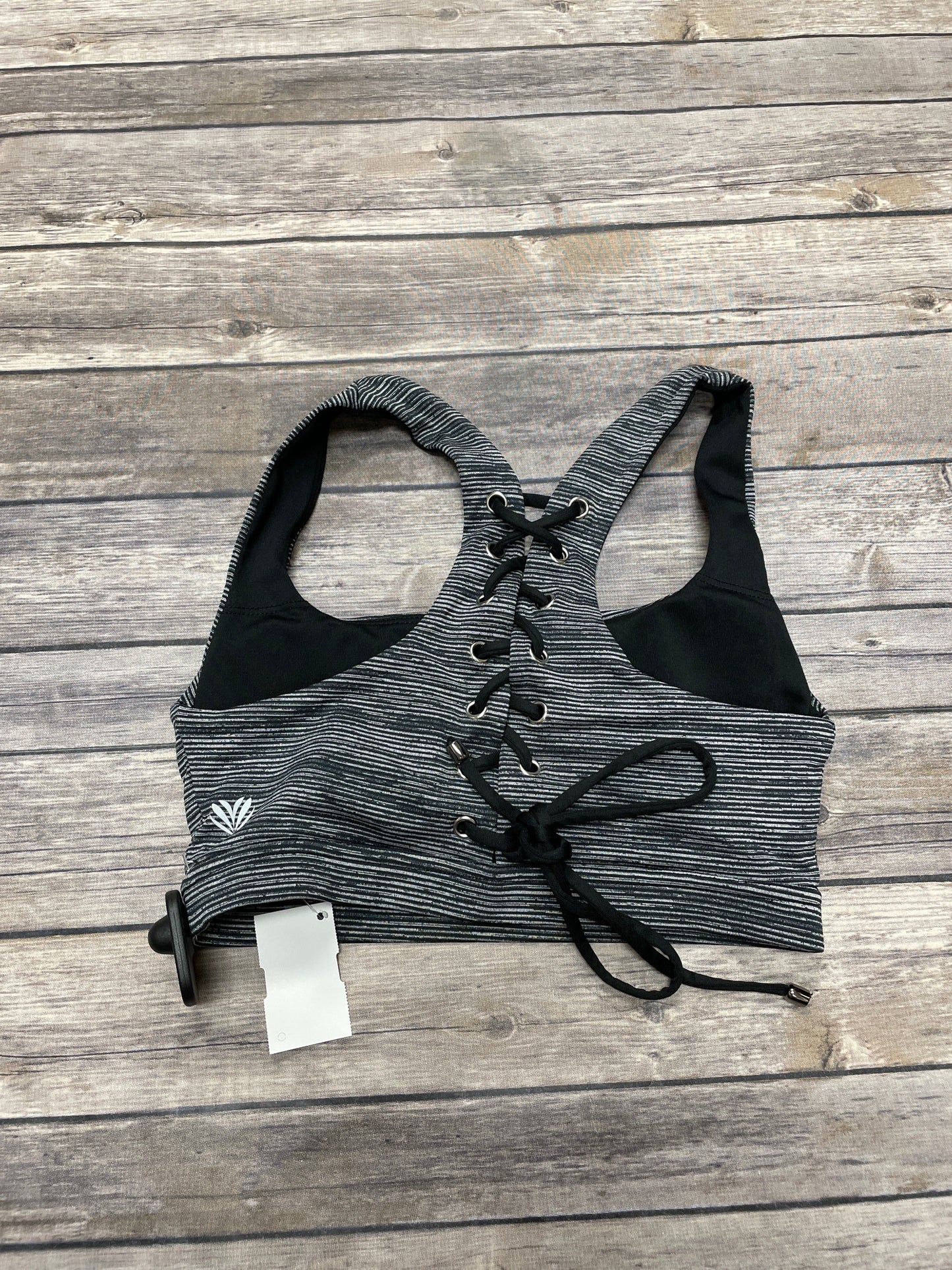 Athletic Bra By Forever 21 In Grey, Size: S