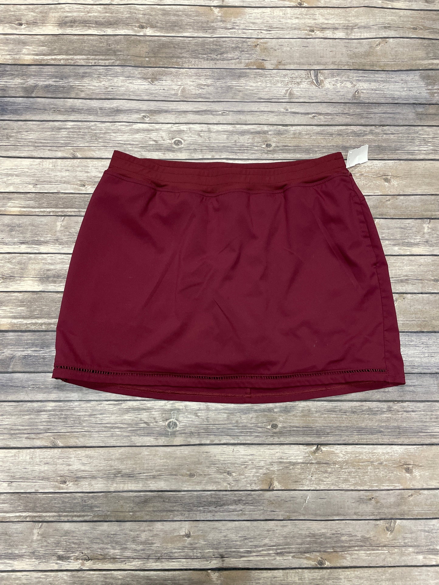 Skort By St Johns Bay In Red, Size: Xl