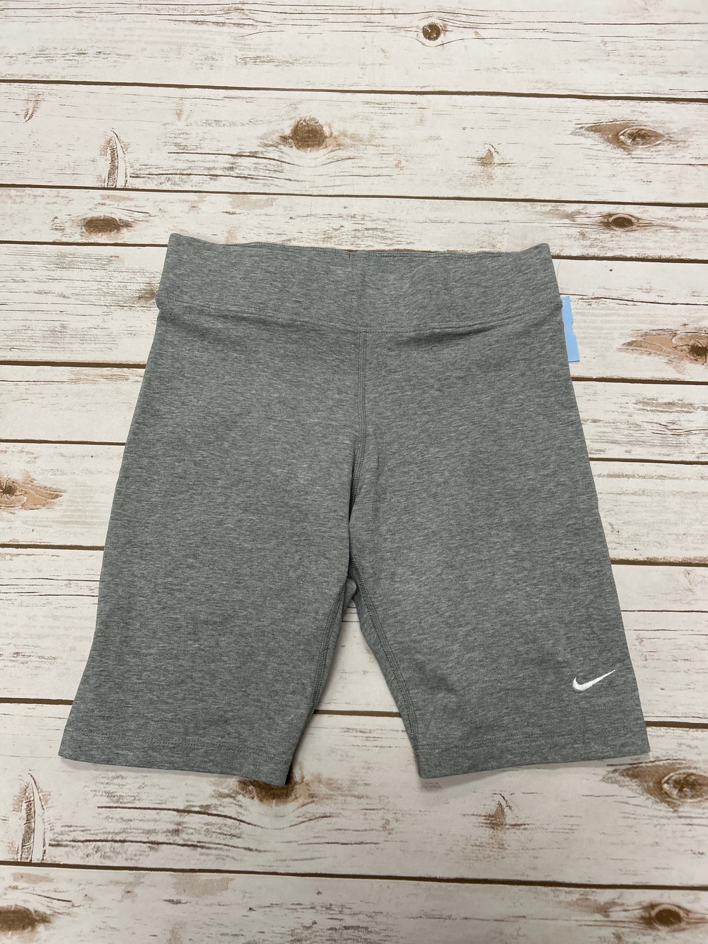 Athletic Shorts By Nike In Grey, Size: M