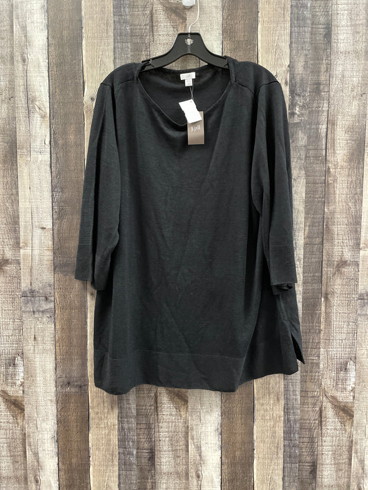 Sweater By J. Jill In Black, Size: Petite   Xl