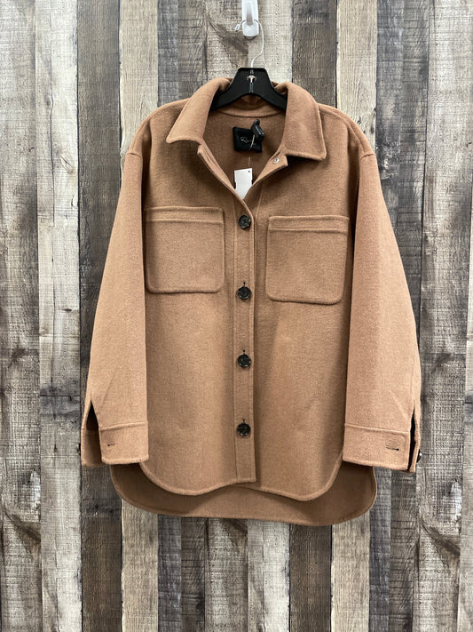 Coat Wool By Rails In Tan, Size: M