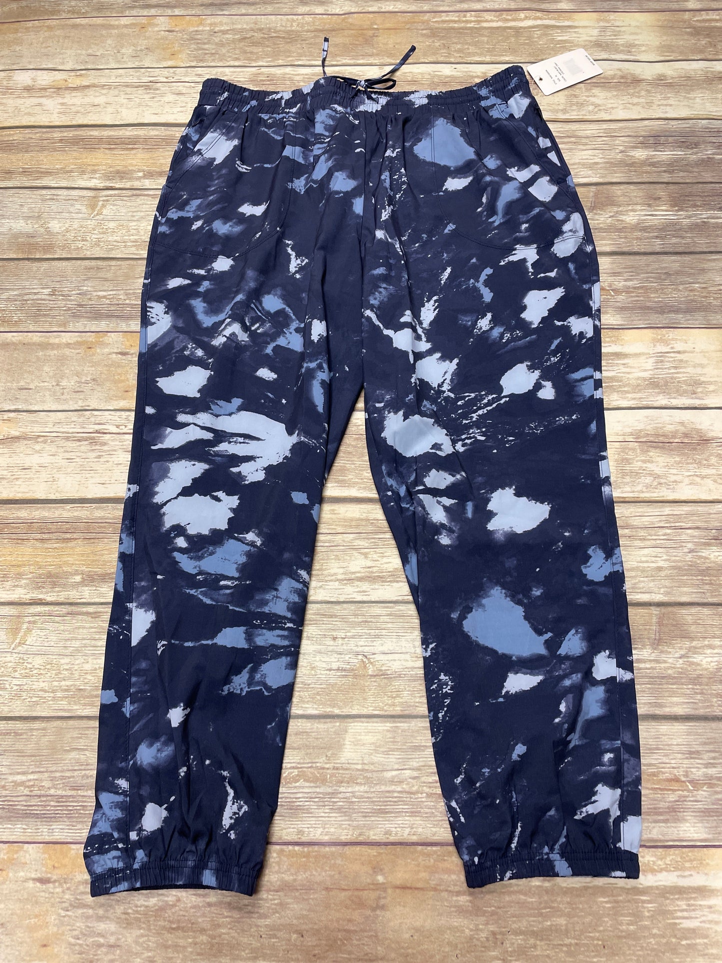 Athletic Pants By Zac And Rachel In Blue, Size: Xl