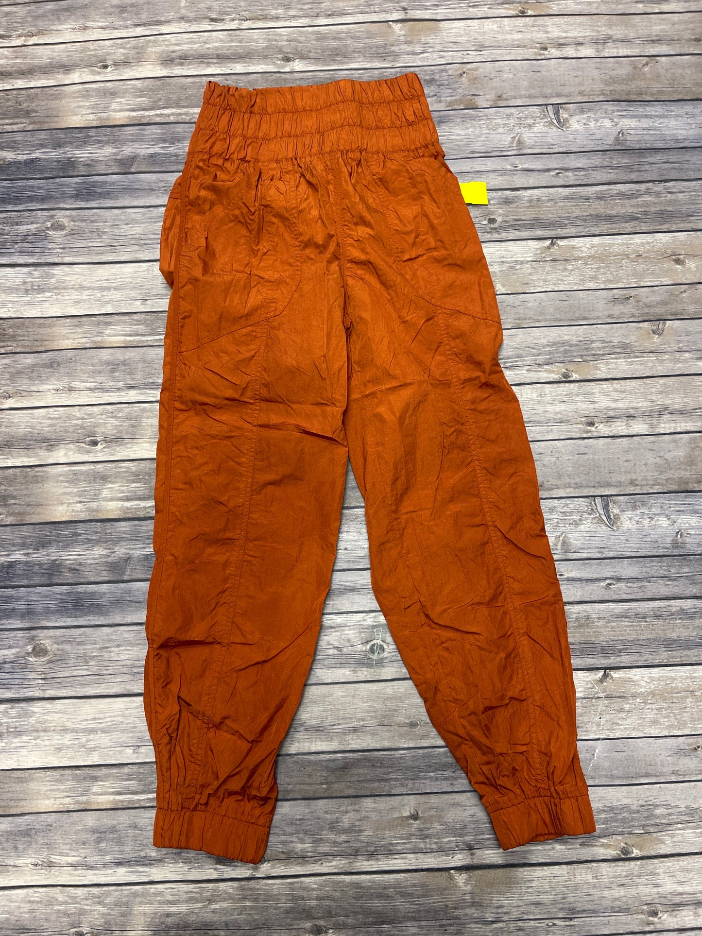 Athletic Pants By Free People In Orange, Size: Xs