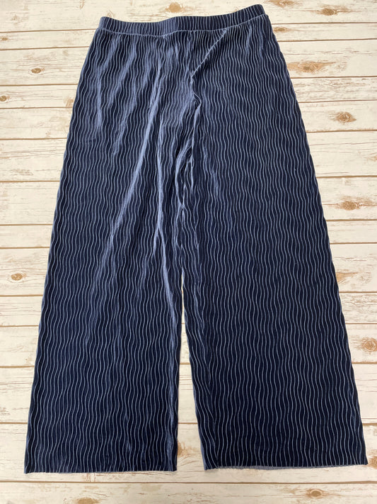 Pants Wide Leg By Isaac Mizrahi Live Qvc In Blue, Size: Xl