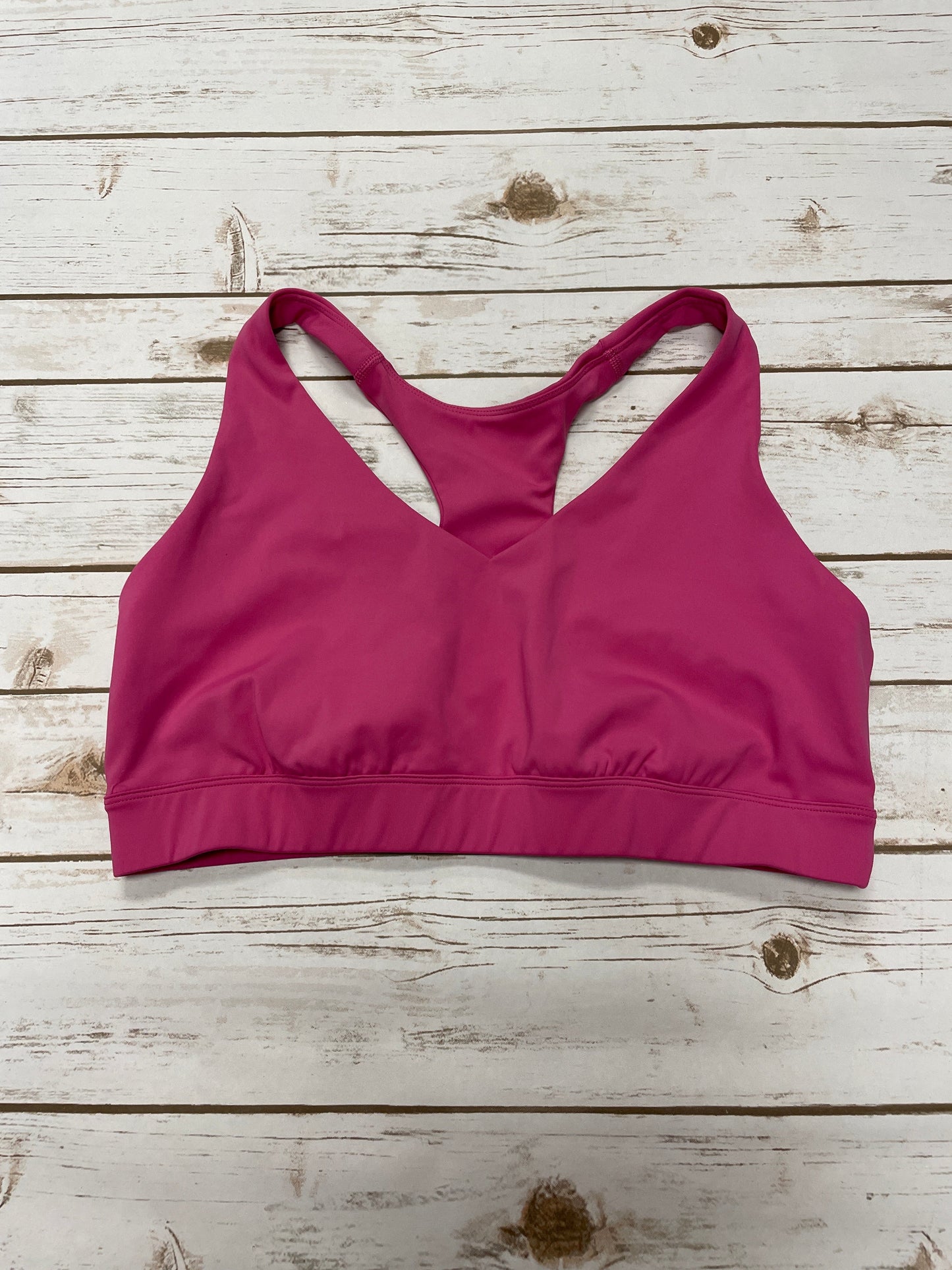 Athletic Bra By Tek Gear In Pink, Size: Xl