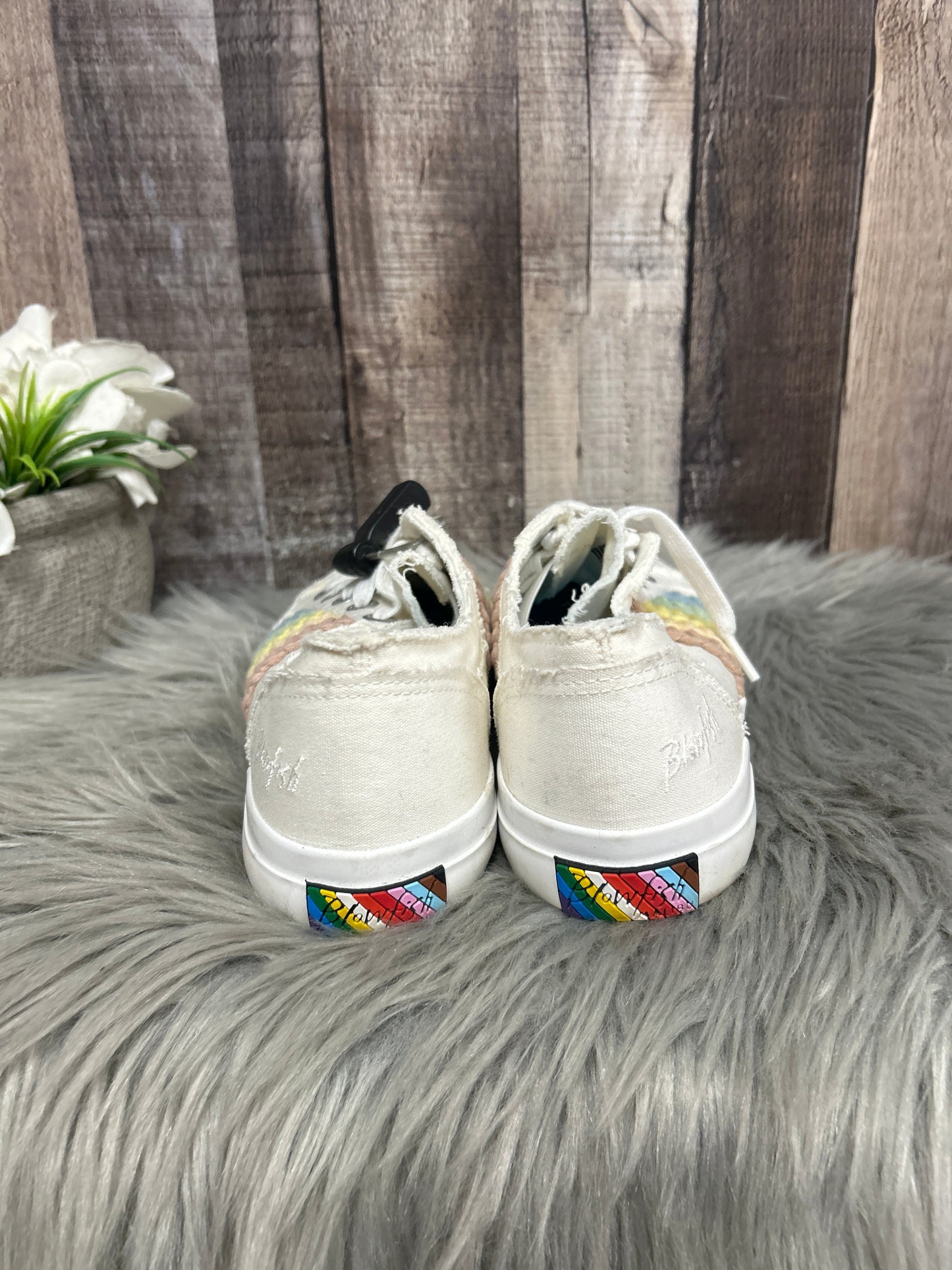 Shoes Sneakers By Blowfish In Rainbow Print, Size: 8