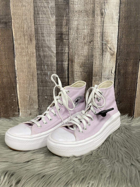 Shoes Sneakers By Converse In Purple, Size: 9